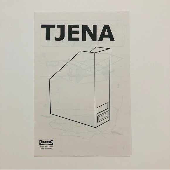 IKEA Tjena Yellow Magazine Files (2-pack) - Picture 6 of 6